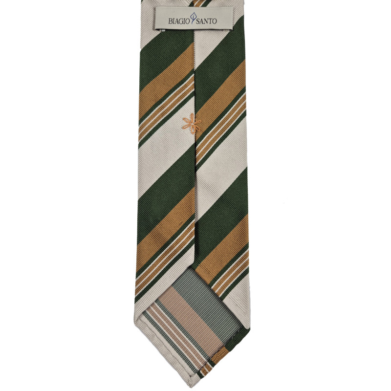 Multi Stripes Jacquard 3 folds...