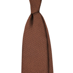 Cravatta garza fina tinta...