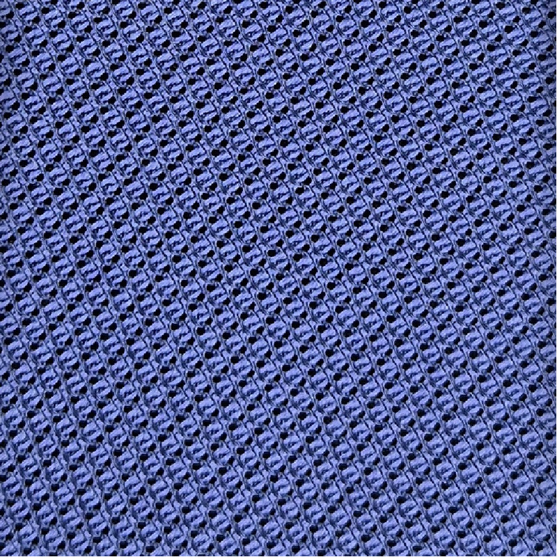 Cravatta garza fina tinta unita - blu...