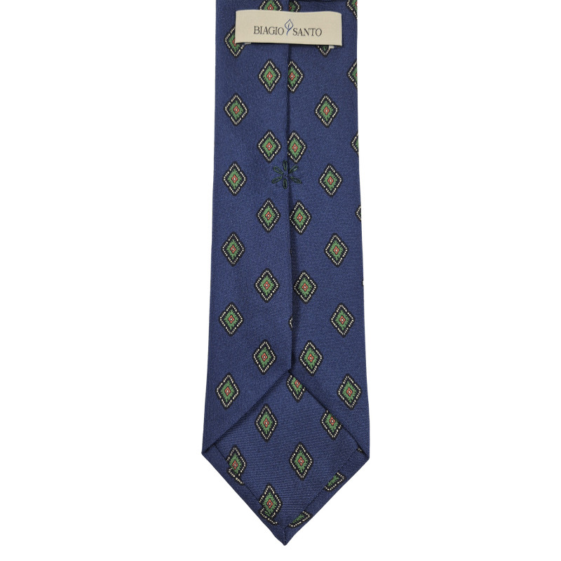 Cravatta 3 pieghe foderata motivo...