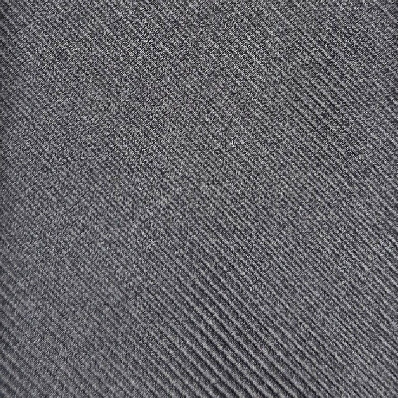 Cravatta reps tinta unita - grigio