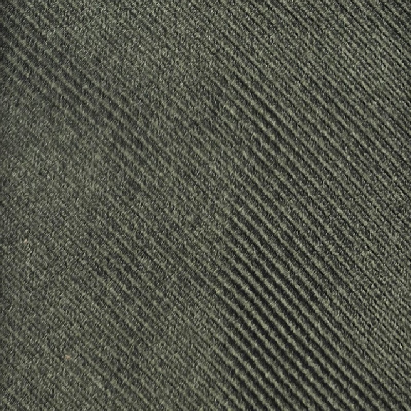 Solid Rep Jacquard tie - army green