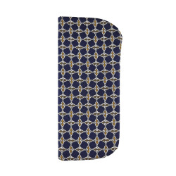 Silk glasses case - navy 2