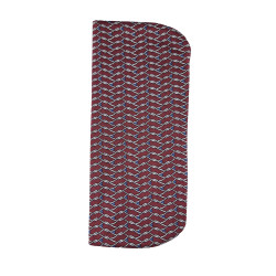 Silk glasses case - bordeaux 2