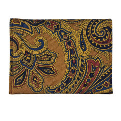 Silk paisley folding card...