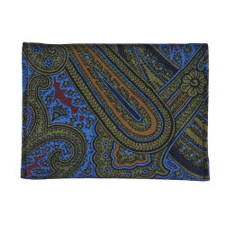 Porta carte in seta paisley...
