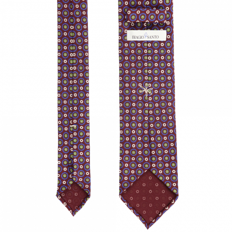 Burgundy medallions Burgundy medallions