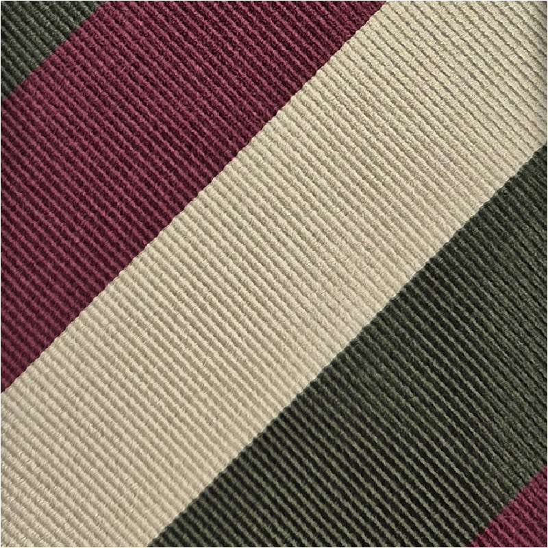 Rep Jacquard stripes 3 folds tie -...