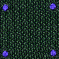 Garza verde scuro con pois viola 2