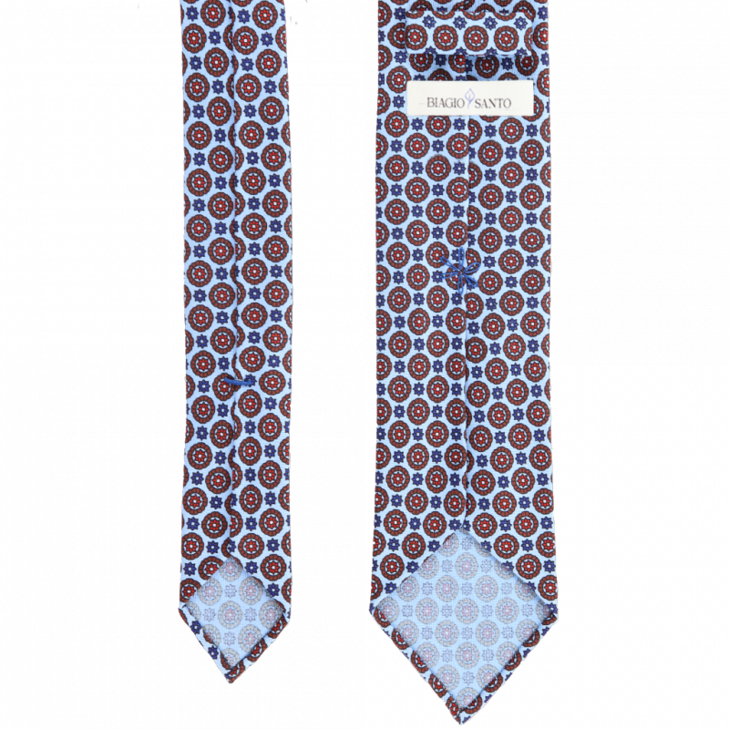 Light blue medallions Light blue medallions