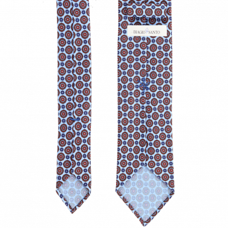 Light blue medallions