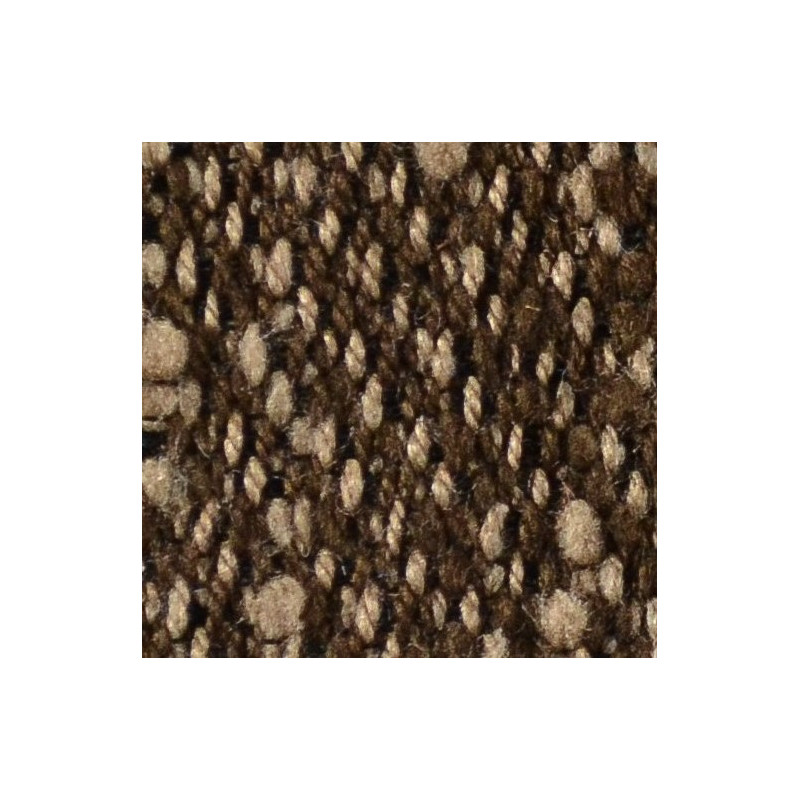 Shantung melange marrone cammello
