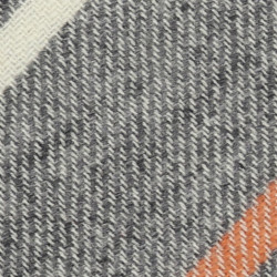 Cashmere grigio e arancio regimental 2