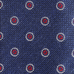 Grenadine medallion navy 2