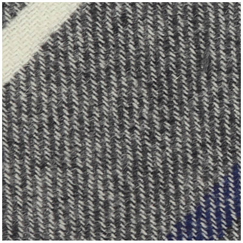 Cashmere grigio e navy regimental
