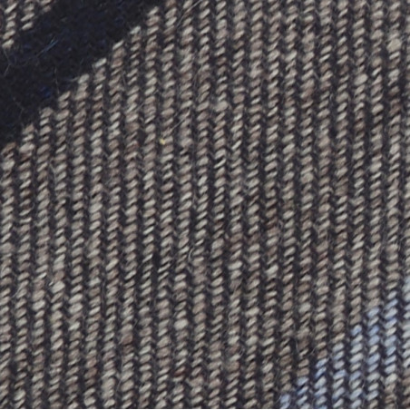 Dark grey cashmere stripes