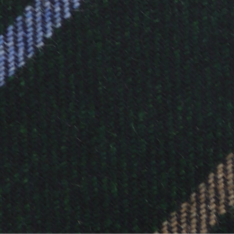 Dark green cashmere stripes