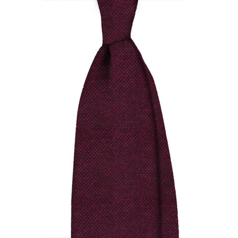 Burgundy cashmere solid