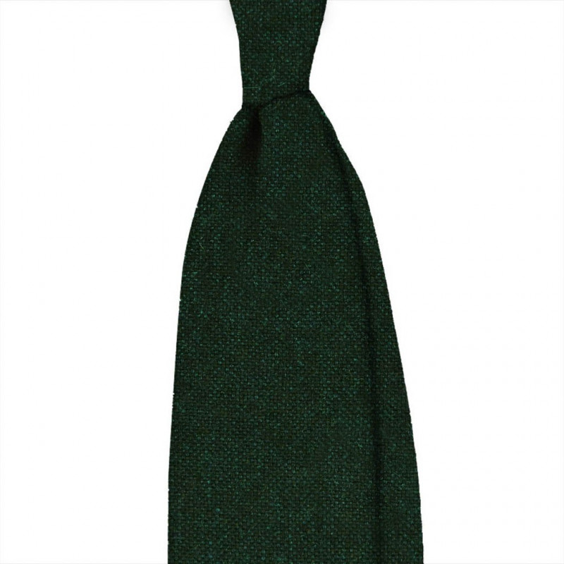 Dark green cashmere solid