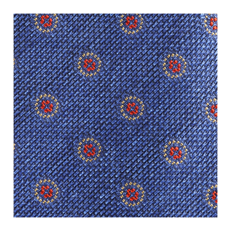 Grenadine medallion blue