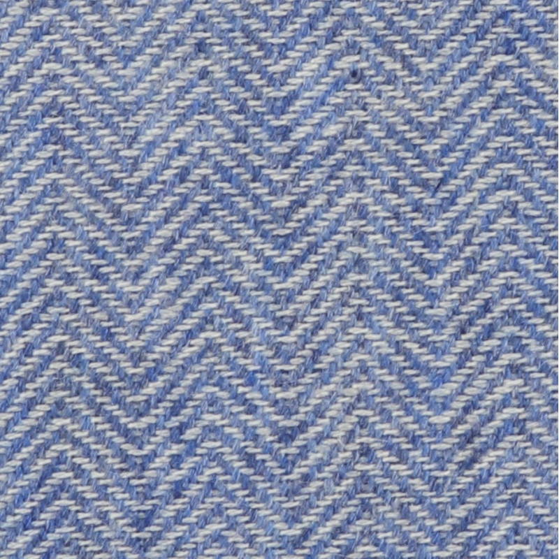 Cashmere azzurro spigato