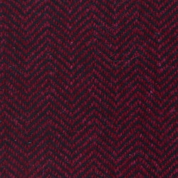 Cashmere herringbone burgundy 2