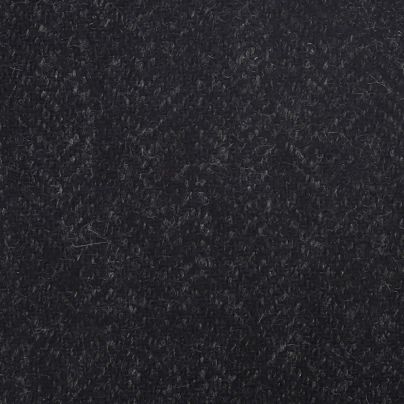 Cashmere grigio scuro spigato