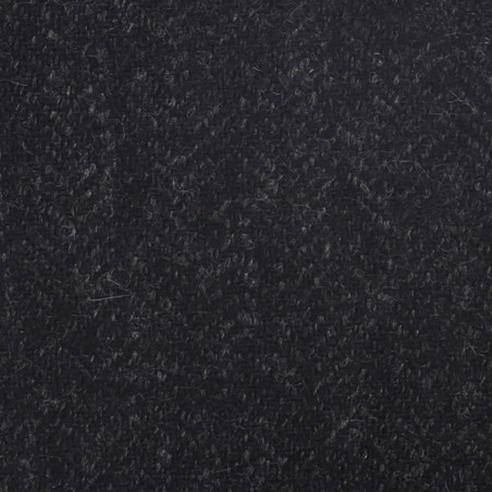 Cashmere herringbone dark grey