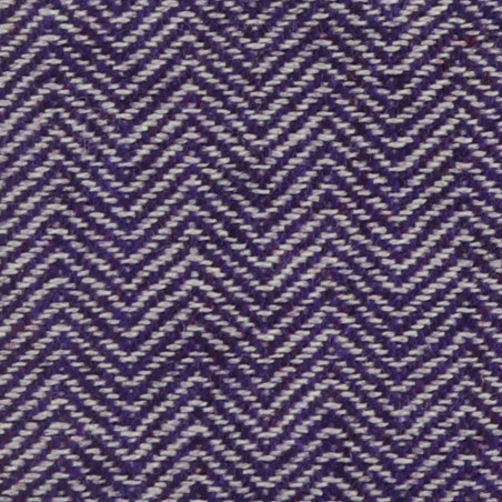 Cashmere herringbone purple