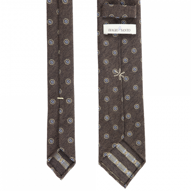 Medaglione su garza Tortora Medaglione su garza Tortora