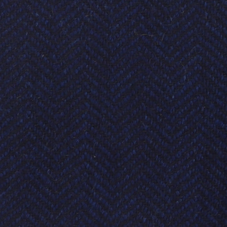 Cashmere herringbone dark blue