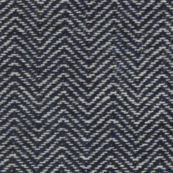 Cashmere herringbone white-navy 2