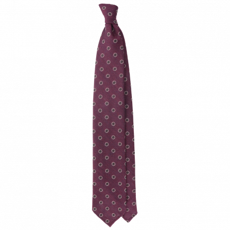 Burgundy grenadine medallion