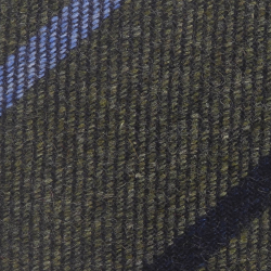 Olive green cashmere stripes 2