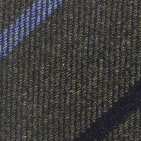 Olive green cashmere stripes