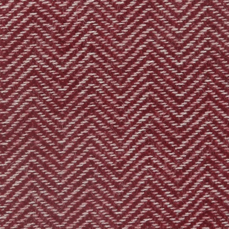 Cashmere herringbone bordeaux