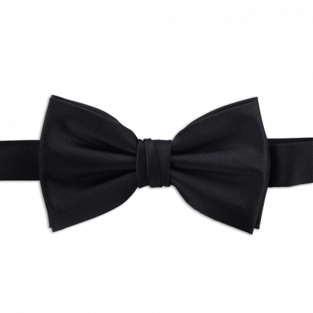 Pre-tied Black bow tie
