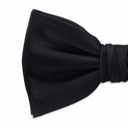 Pre-tied Black bow tie 2