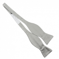 Papillon da annodare Grigio Perla 2