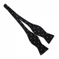 Papillon nero a fiori 2