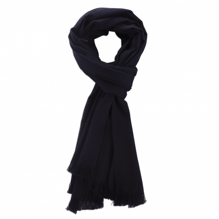 Sciarpa cashmere Navy Sciarpa cashmere Navy