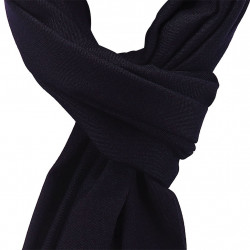 Sciarpa cashmere Navy 2