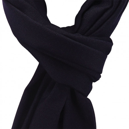 Navy Cashmere Scarf
