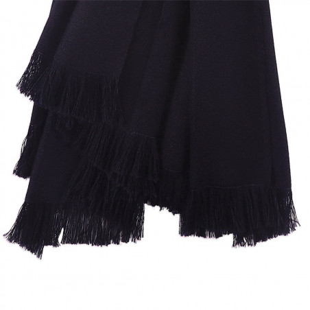 Navy Cashmere Scarf