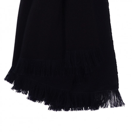 Black & Navy cashmere Scarf