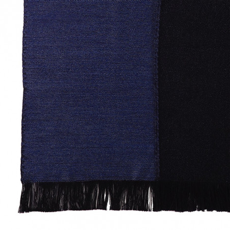 Jeans & Navy cashmere Scarf