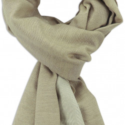 Sciarpa cashmere Beige & Crema 2