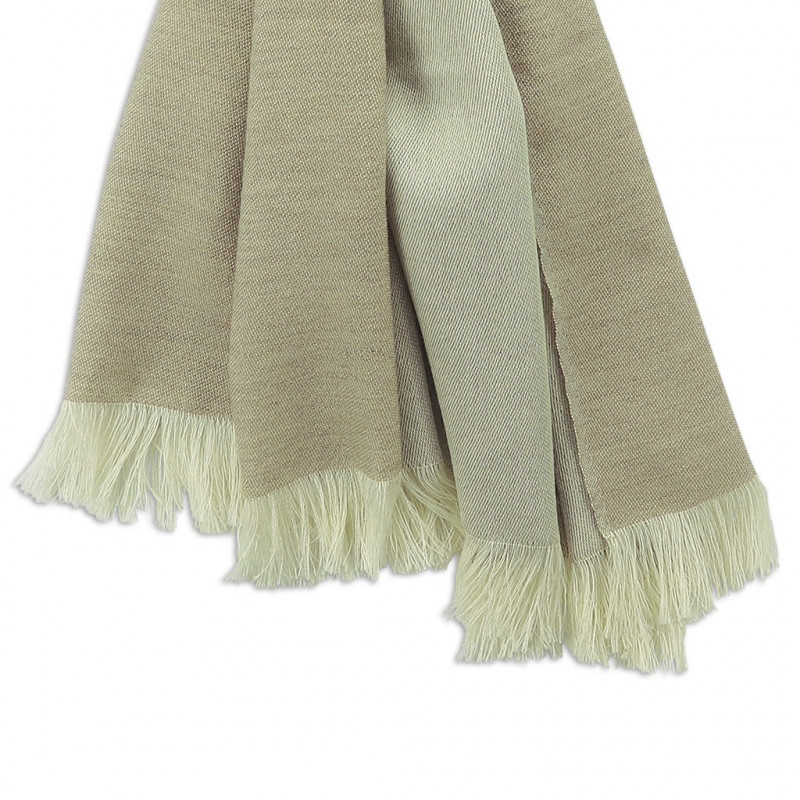 Beige & Cream cashmere Scarf
