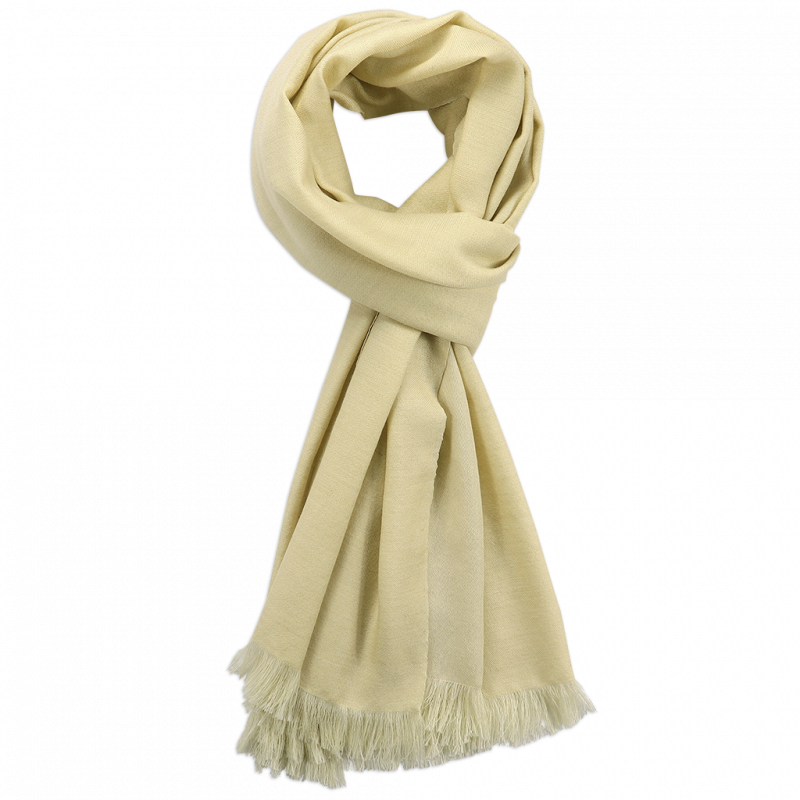 Ivory & Cream cashmere Scarf