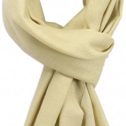 Sciarpa cashmere Avorio & Crema 2